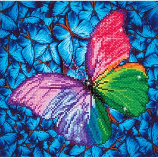 Diamond Dotz&#xAE; Flutter by Pink Diamond Painting Kit